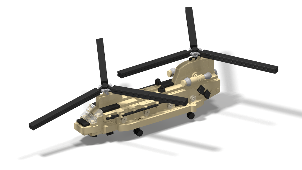 CH-47F (BLOCK I) BRICK (LEGO® COMPATIBLE) BUILD KIT (PRE-ORDER)