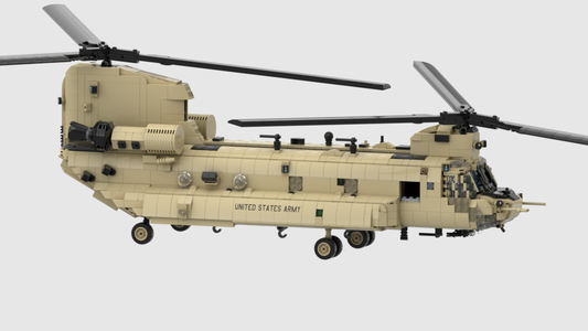 CH-47F (BLOCK I) BRICK (LEGO® COMPATIBLE) BUILD KIT (PRE-ORDER)