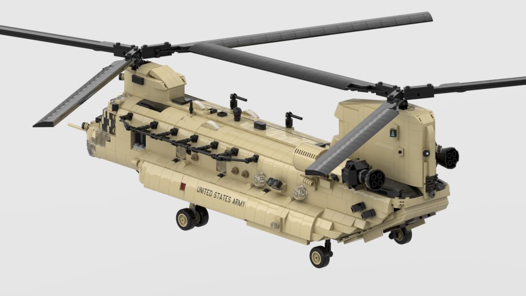 CH-47F (BLOCK I) BRICK (LEGO® COMPATIBLE) BUILD KIT (PRE-ORDER)