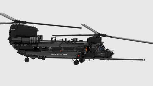 MH-47G (Block II) Special Operations Helicopter (LEGO® Compatible) Brick Build Kit (PRE-ORDER)